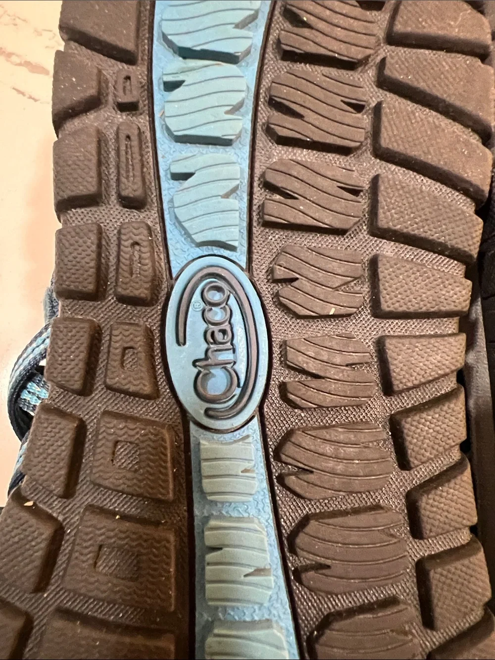 Chaco Performance Footwear Blue Water Shoes Kids Sz 5 / Womens 6.5